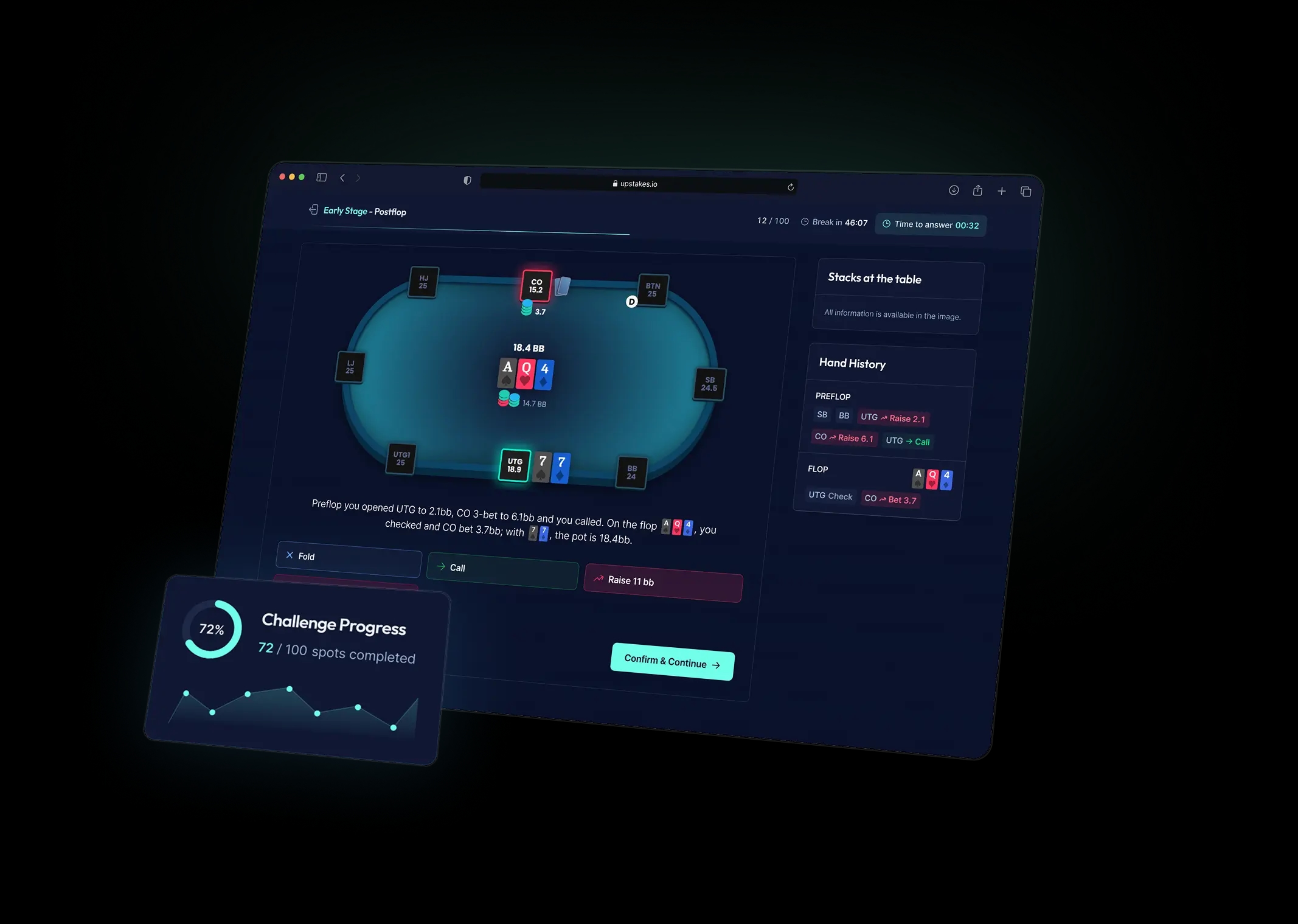 Upstakes platform preview